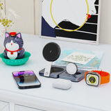 Powerology Qi2 3-in-1 charger portable stand feature