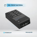 Powerology 2500W 4-Outlet Power Strip with Retractable Cables official product image 7