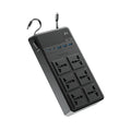 Powerology 2500W 6-Outlet Power Strip with Retractable Cables - official view 1