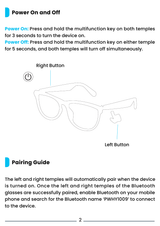 Powerology Nice Smart Audio Sunglasses official Powerology guide image 1