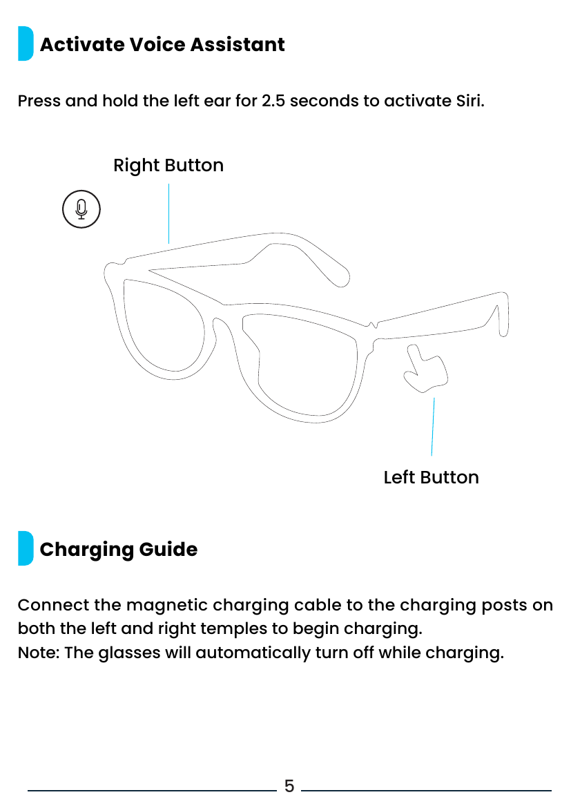 Powerology Nice Smart Audio Sunglasses official Powerology guide image 4