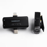 Powerology MFi Dual-Connector Wireless Lavalier Microphone - official view 3