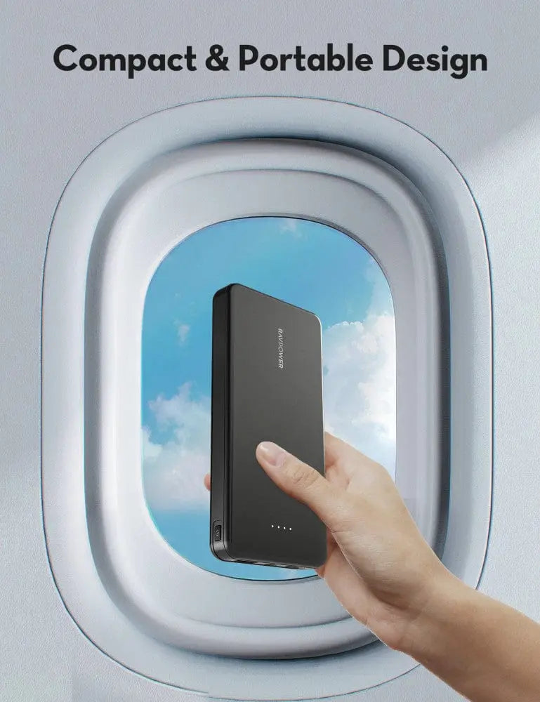 RAVPower Pioneer PB1215 10000mAh 15W Power Bank
