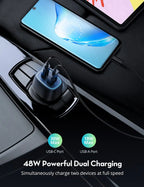 RAVPower RP-VC009 48W Dual-Port Car Charger