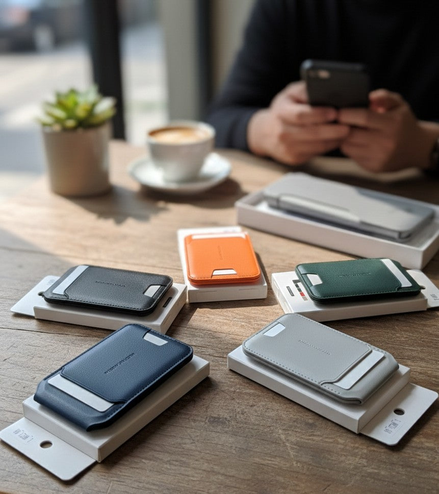 Mark Ryden MagFold MR21 Slim MagSafe Wallet for iPhone – Magnetic Card Holder Stand