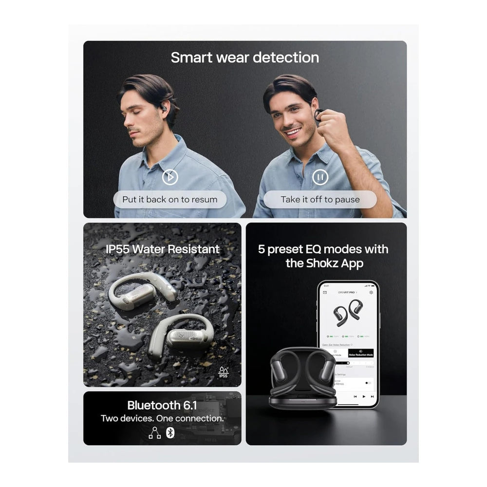 Shokz OpenFit Pro Open-Ear Earbuds