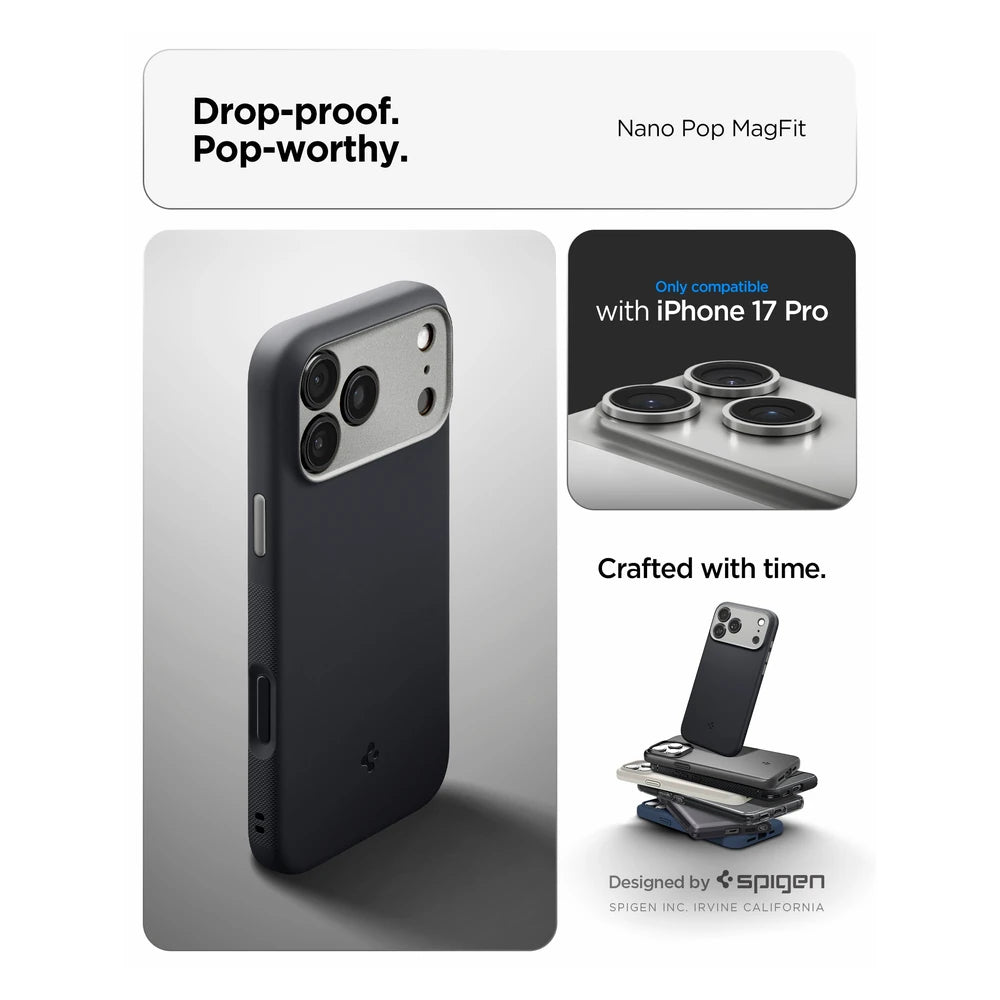 Spigen Nano Pop MagFit Case for iPhone 17 Pro / Pro Max