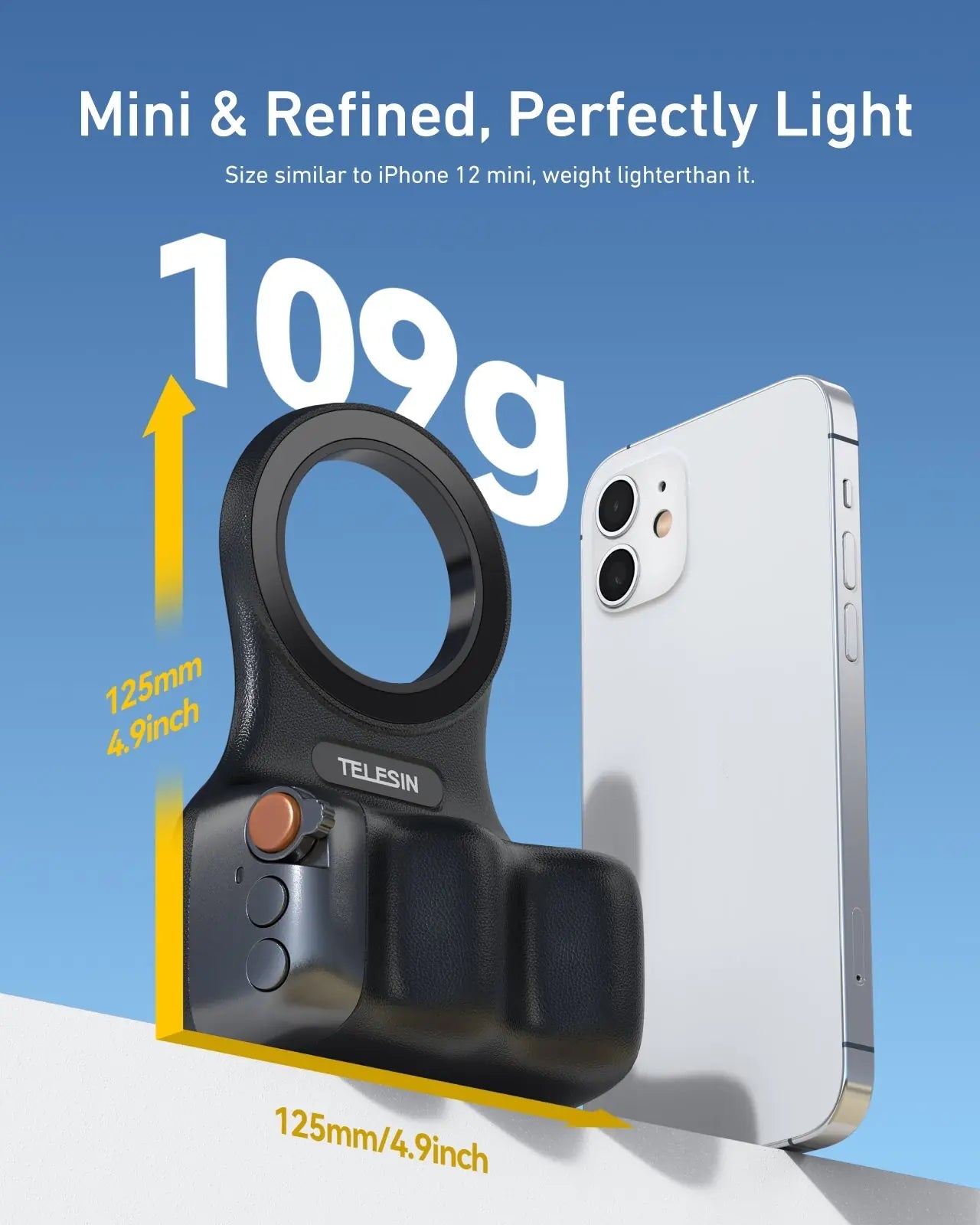 TELESIN Fun Shot Magnetic Grip 2