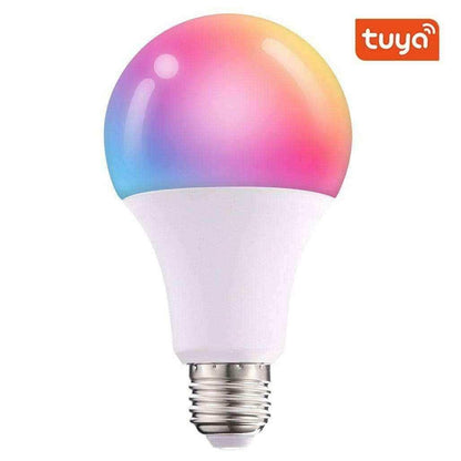 Tuya 9W Smart Light Bulb Bluetooth / Wifi E27 Dimming RGB Ambient Lamp Support Music Rhythm Timing Setting - Saleshubstore