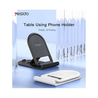 Yesido C141 Foldable Desktop Phone Holder - Black