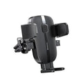 A black Yesido C162 car phone mount with adjustable side arms and a mounting clip, shown on a plain white background with the Yesido brand logo at the top left and model number C162 at the bottom right.