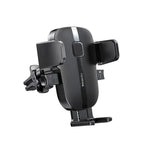 A black Yesido C162 car phone mount with adjustable side arms and a mounting clip, shown on a plain white background with the Yesido brand logo at the top left and model number C162 at the bottom right.