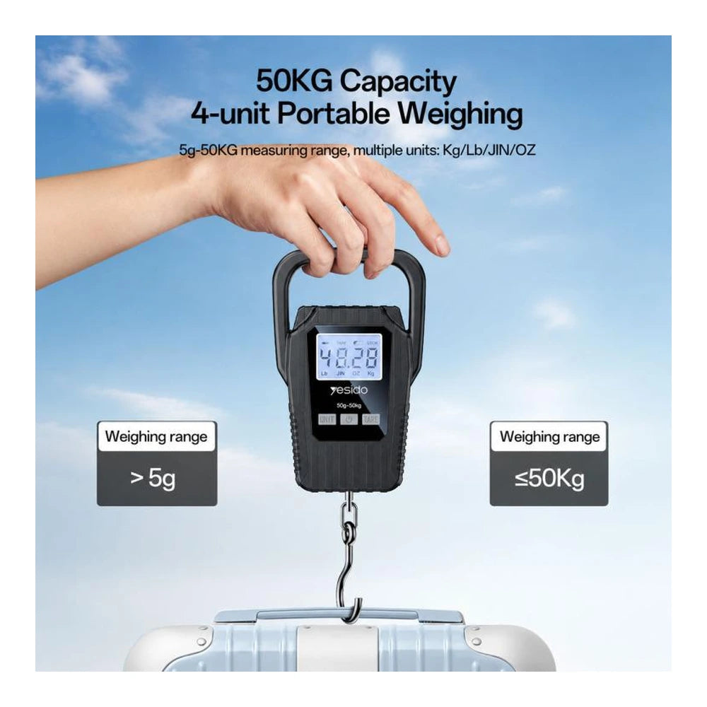 Yesido MG44 Electronic Portable Luggage Scale