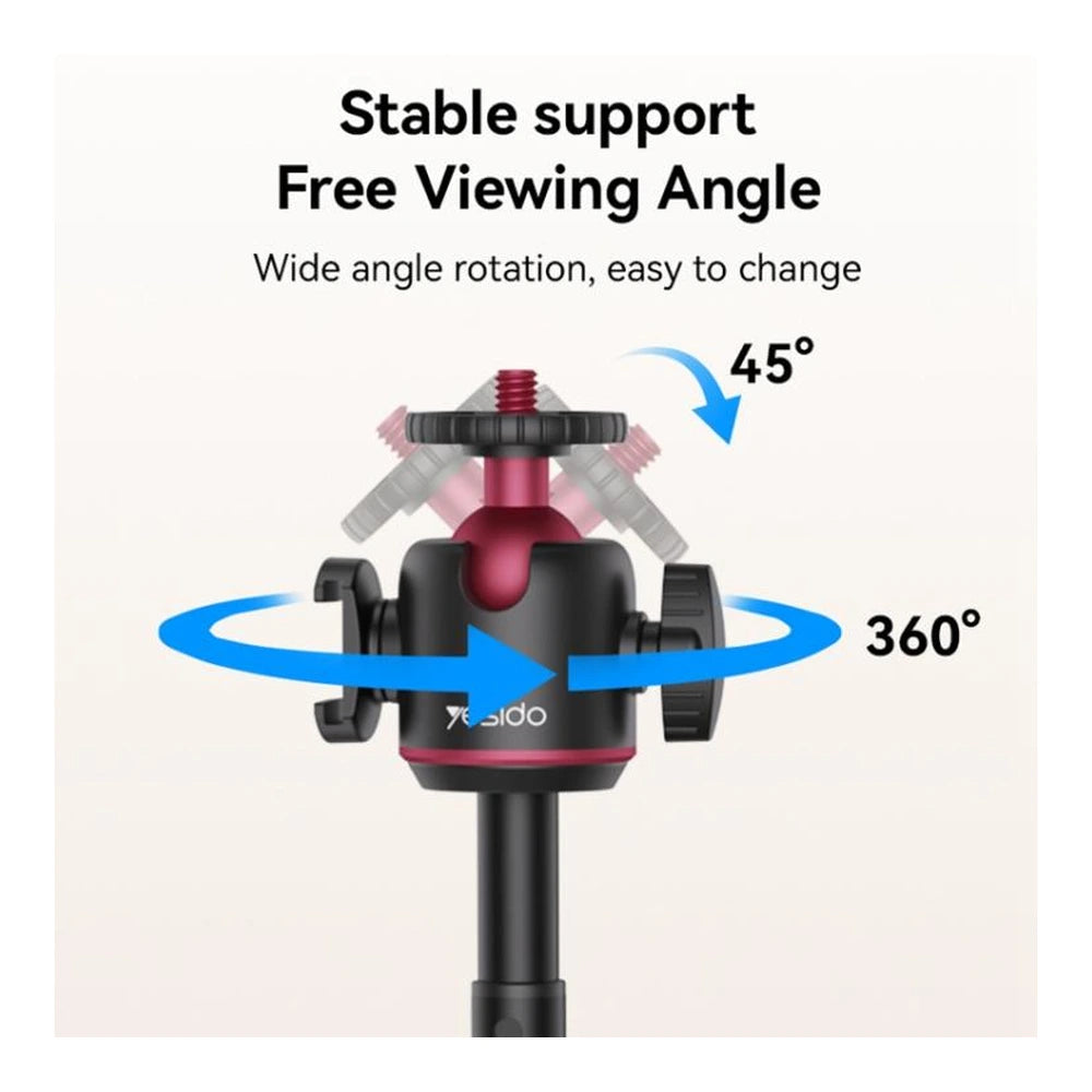 Yesido SF26 Ball Head Telescopic Tripod
