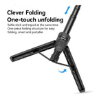 Yesido SF26 Ball Head Telescopic Tripod