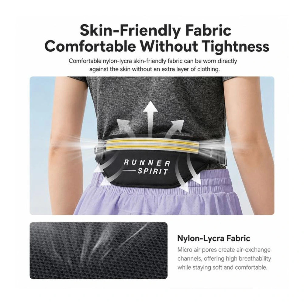 Yesido WB67 Double-Zip Running Waist Bag