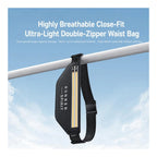 Yesido WB67 Double-Zip Running Waist Bag