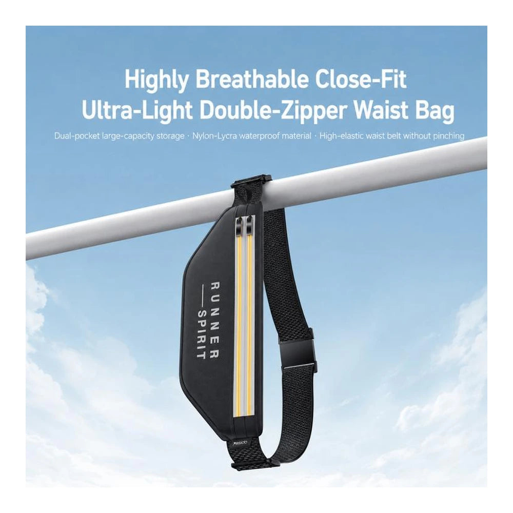 Yesido WB67 Double-Zip Running Waist Bag
