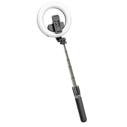 L07 Bluetooth Selfie Stick Tripod with 5 inch LED Ring Light - Saleshubstore
