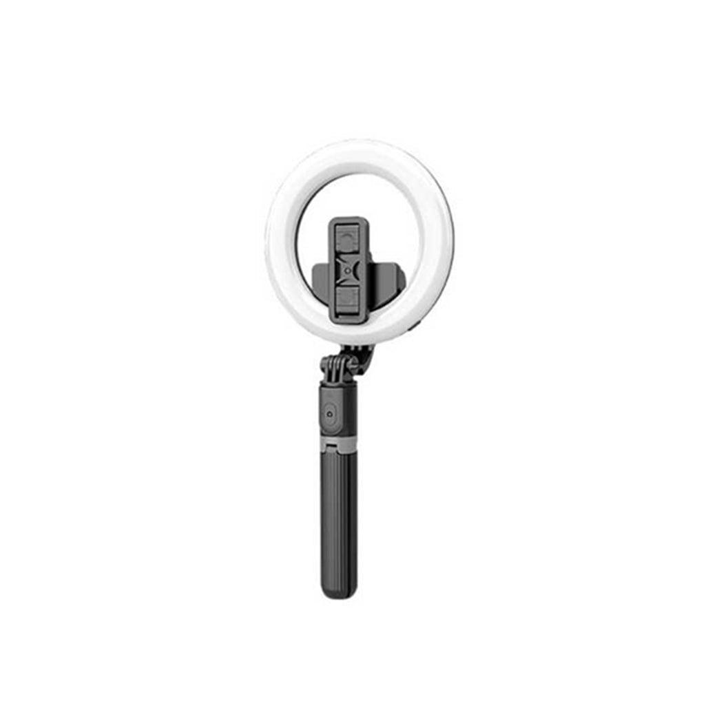 L07 Bluetooth Selfie Stick Tripod with 5 inch LED Ring Light - Saleshubstore