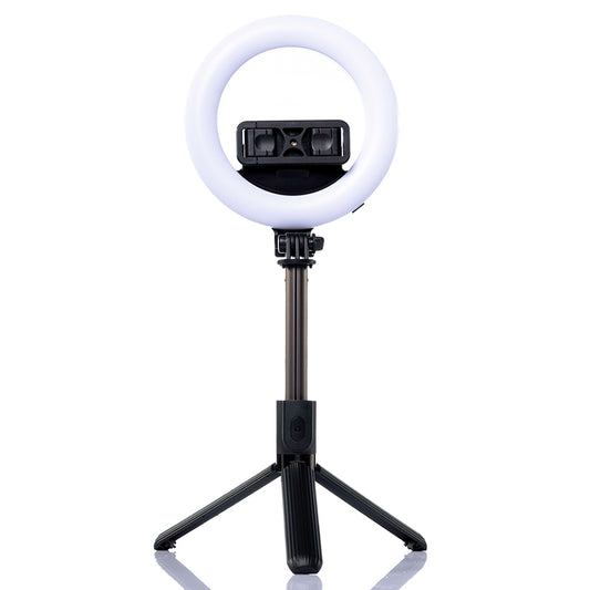 L07 Bluetooth Selfie Stick Tripod with 5 inch LED Ring Light - Saleshubstore